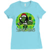santa claws Ladies Fitted T-Shirt