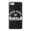 This Girl Loves Papillon iPhone 7 Case