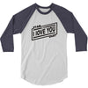 i love you stardust 3/4 Sleeve Shirt