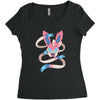 dragon eater Women's Triblend Scoop T-shirt