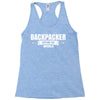 Backpacker Explore The World Racerback Tank
