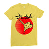 evangelion Ladies Fitted T-Shirt