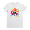 master of darkness Ladies Fitted T-Shirt