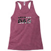 american dad black Racerback Tank