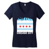 Chicago City Women's V-Neck T-Shirt