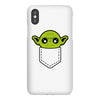 cute yoda pocket iPhoneX