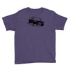 mercedes benz w126 Youth Tee