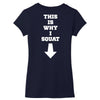 This Is Why I Squat Women's V-Neck T-Shirt