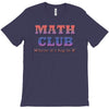 math club hippie hipster T-Shirt