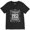 vintage made in 1953 perfectly aged a living legend V-Neck Tee