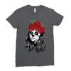 Skull Girl Ladies Fitted T-Shirt