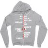 black history 365 Zipper Hoodie