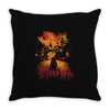 the hunter Throw Pillow