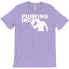 pump gym training bodybuilding workout keepfit weightlifting T-Shirt