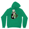 st patricks day  uncle sam Unisex Hoodie
