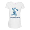 you complete me Maternity Scoop Neck T-shirt