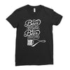 beer doesn't ask silly questions Ladies Fitted T-Shirt