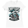 polar bear hunting Ladies Fitted T-Shirt