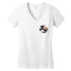 Great Wave Of Kanagawa Hokusai Pocket Women's V-Neck T-Shirt