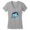 dracula Women's V-Neck T-Shirt