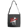 don't stop believing unicorn Adjustable Strap Totes