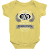 vintage quality without compromise 1979 aged to perfection Baby Bodysuit
