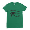 eye of horus Ladies Fitted T-Shirt
