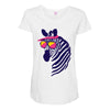 zebrah Maternity Scoop Neck T-shirt