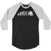 evolution of a drummer 3/4 Sleeve Shirt