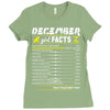 December Girl Facts Capricorn Ladies Fitted T-Shirt