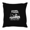 camel towing (2) Throw Pillow