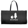 android robot spoof Weekender Totes