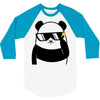panda bear 3/4 Sleeve Shirt