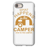 what happens in camper stays iPhone 8