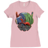 scott lang crossing the back yard Ladies Fitted T-Shirt