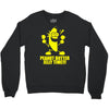 peanut butter jelly time banana Crewneck Sweatshirt