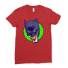 bat joke Ladies Fitted T-Shirt