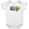 friendly kitty Baby Bodysuit