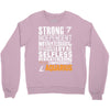 Strong Independent Motivated Aquarius Crewneck Sweatshirt