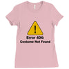 not found Ladies Fitted T-Shirt