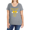 Gold Is The New Pink Fight Like A Kid! Ladies Curvy T-Shirt