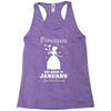 Princesses Are Born In January Racerback Tank