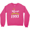 kings are born in 1993 Crewneck Sweatshirt
