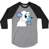 arctic fox adopt 3/4 Sleeve Shirt