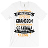 Super Cool Grandson Of A Freaking Awesome Grandma T-Shirt