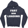 fart  loading Zipper Hoodie