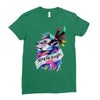 King Of Jungle Ladies Fitted T-Shirt