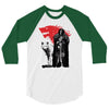 the king and the white wol 3/4 Sleeve Shirt