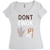 ewok2 Women's Triblend Scoop T-shirt