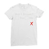am i drunk Ladies Fitted T-Shirt